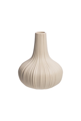 [POR458] Vase VINTAGE cream