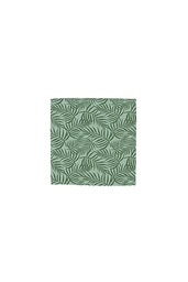 [TEX055] Serviette LEAVES 40 cm green