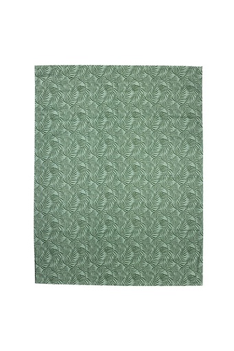 [TEX057] Tischdecke LEAVES 170 cm green