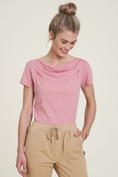 [S23C44] Shirt mit Wasserfallausschnitt (vintage pink)