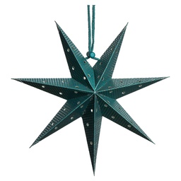 [MX807] Paper Star 20 cm blue