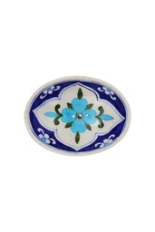 [POR150] Seifenschale BLUE POTTERY