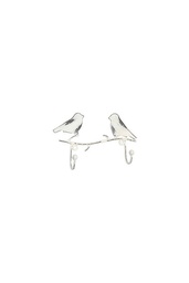 [H258] Hook Bar BIRD WHITE