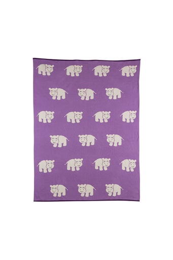 [BS187] Baby blanket HIPPO