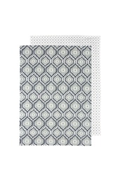 [TEX109] Tea Towel ORIENTAL Set of 2