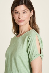 [S24C41] T-Shirt aus Biobaumwolle (topaz green)