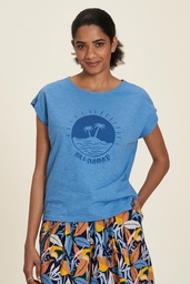 [S24C45] T-Shirt aus Biobaumwolle (blau)